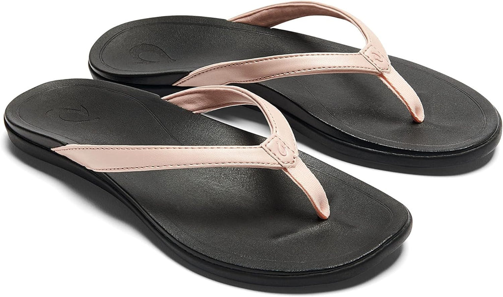 Ho'Opio Women'S Beach Sandals, Quick-Dry Flip-Flop Slides, Clean & Minimal Aesthetic, Water Resistant & Enhanced Traction, All-Day Comfort,