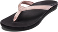Ho'Opio Women'S Beach Sandals, Quick-Dry Flip-Flop Slides, Clean & Minimal Aesthetic, Water Resistant & Enhanced Traction, All-Day Comfort,