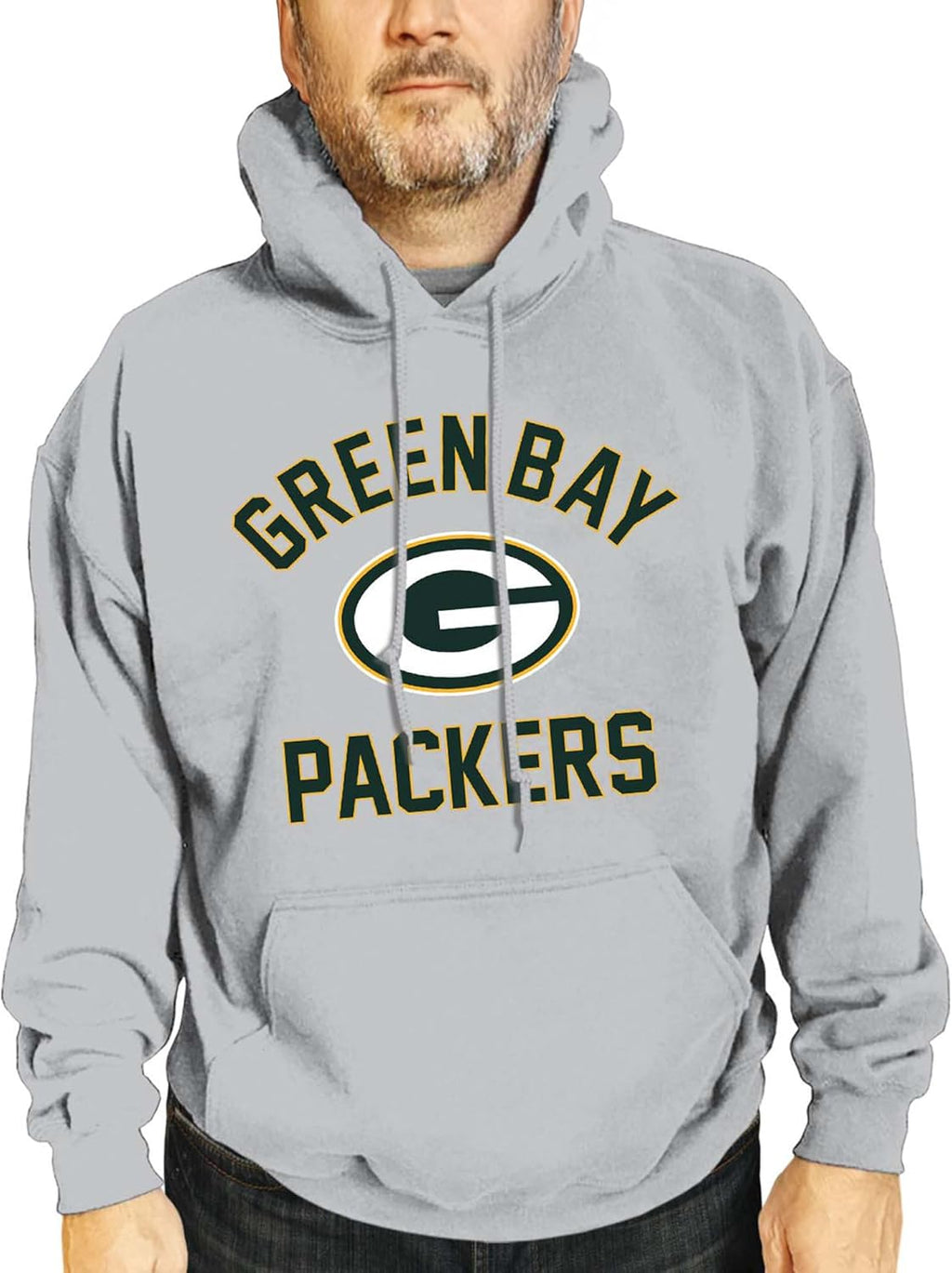 NFL Gameday Hoodie - Officially Licensed Football Hooded Sweatshirt - Cotton Blend Fleece - Men Women Adult